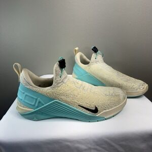 Nike React Metcon Training Shoes Sneaker Women's Size 8 White Blue BQ6046-203